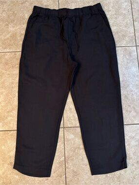 Women linen blend pants
